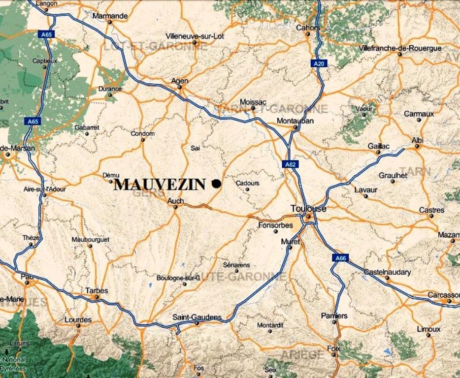 Vvf Gers Gascogne 호텔 Mauvezin  외부 사진